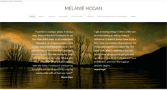 Desktop Screenshot of melaniehogan.com